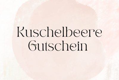 Gutschein Kuschelbeere